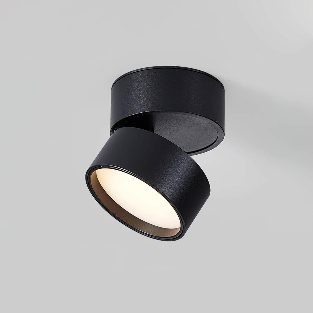 Adjustable LED Ceiling Spotlight Fixture, Warm White, 10cm