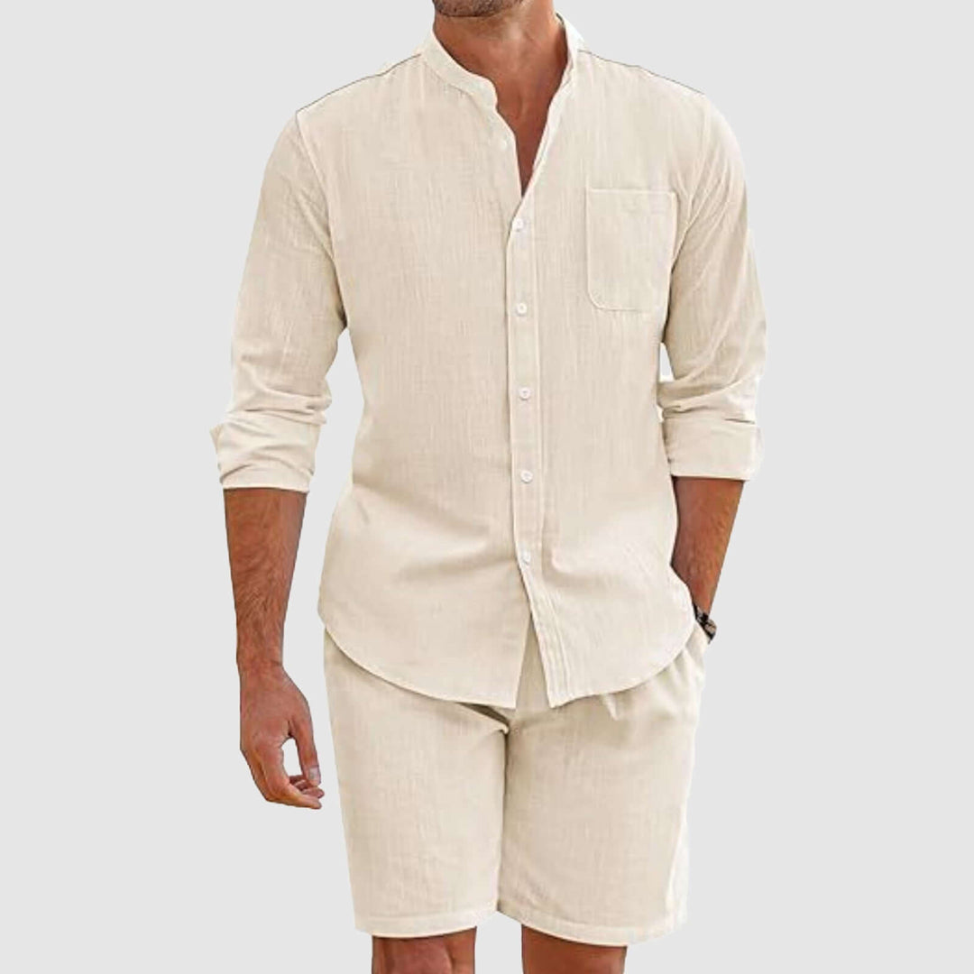 Men's Shirt & Shorts Set