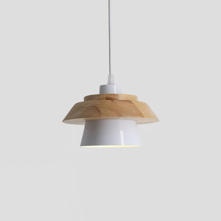 Natural Stone & Wood Pendant Lamp