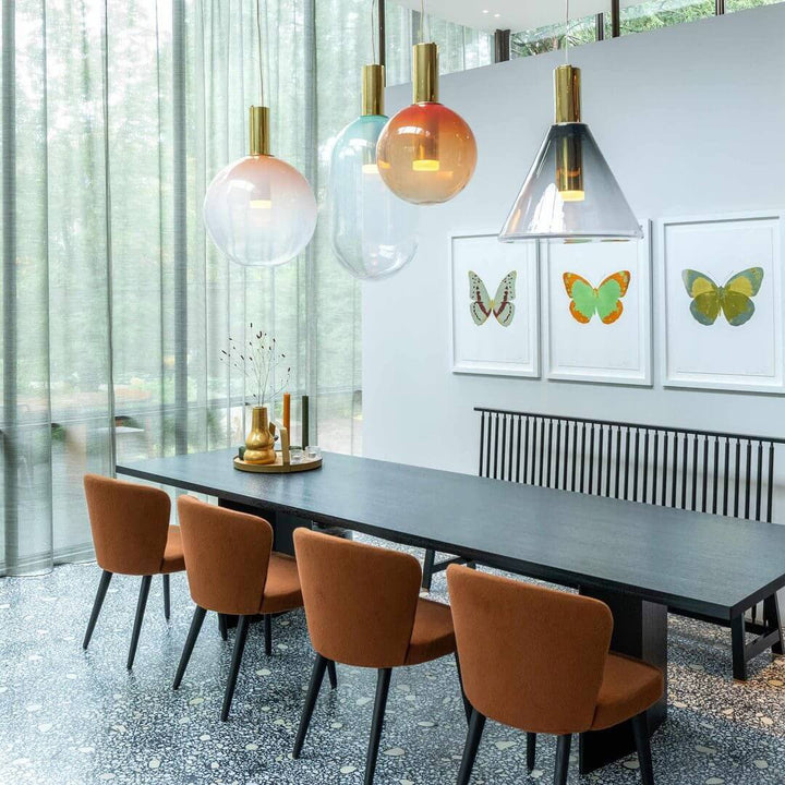 Modern Glass Pendant Lamp for Ambient Lighting