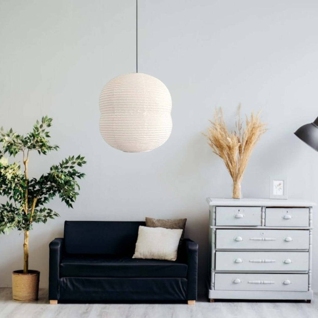 Handmade Washi Paper Pendant Light - 40cm