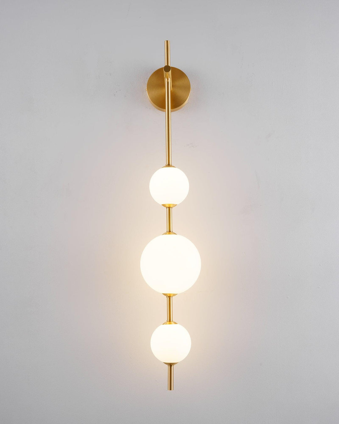 Modern Glass Globe Wall Lamp