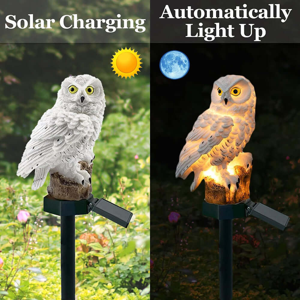 Solar Owl Garden Light (2-Pack)