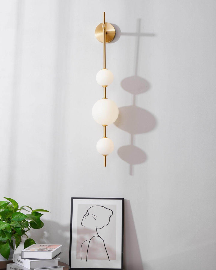 Modern Glass Globe Wall Lamp