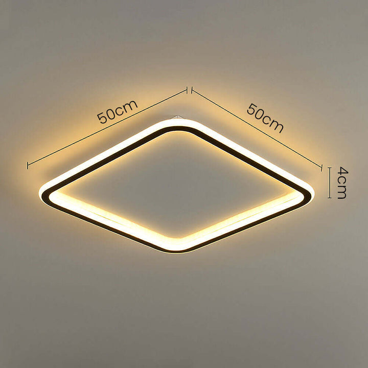 Modern Square LED Ceiling Light Fixture