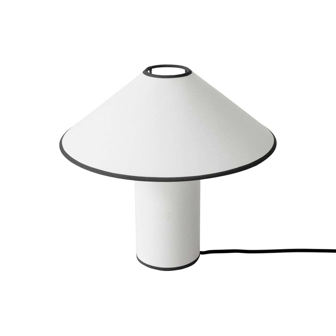 Elegant Metal & Fabric Table Lamp 32cm