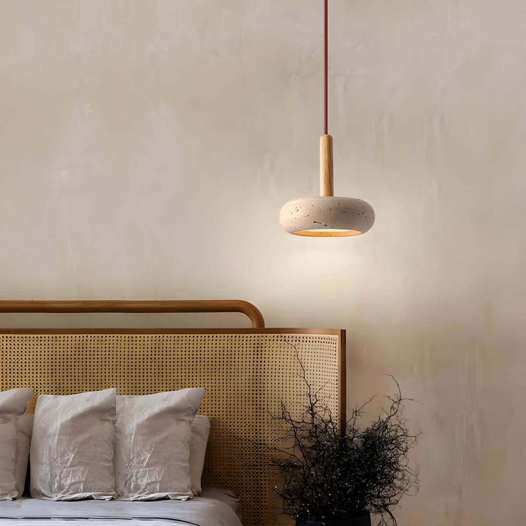 Natural Stone Pendant Light 15cm