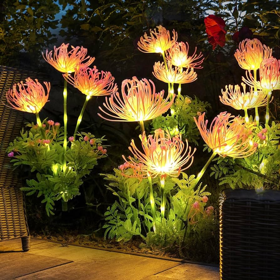 Enchanted Floral LED Lamp - 75cm Tall