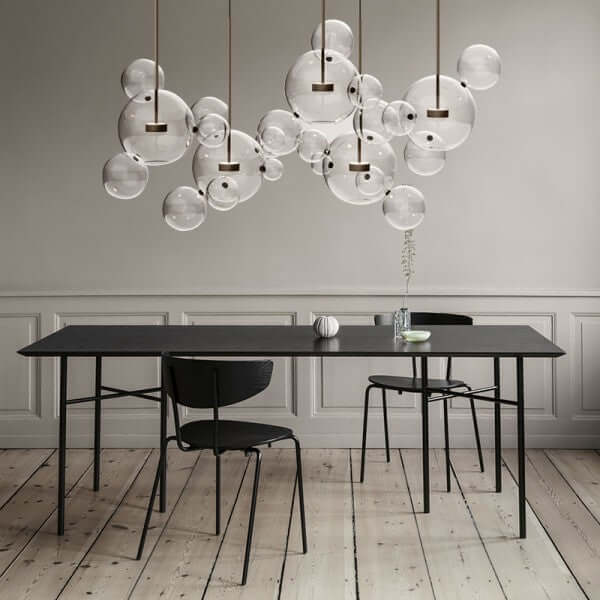 Modern Glass Sphere Pendant Light