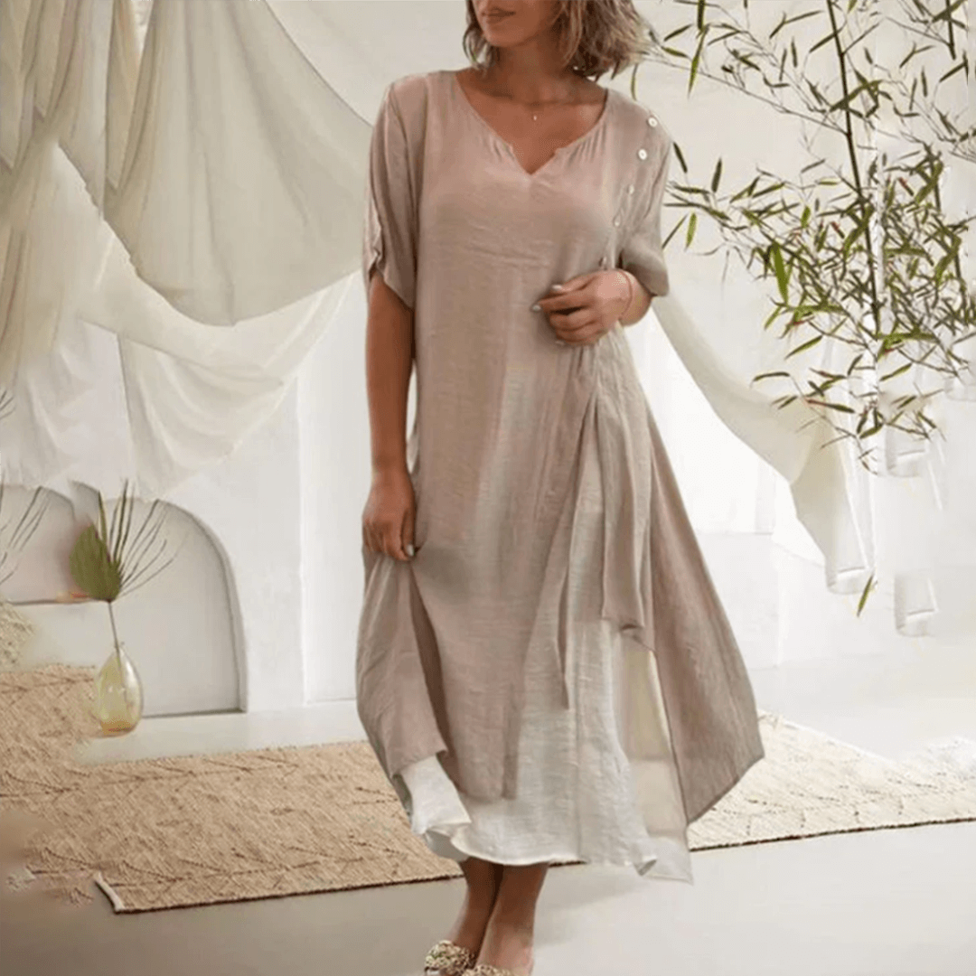Elegant Spring Midi Dress