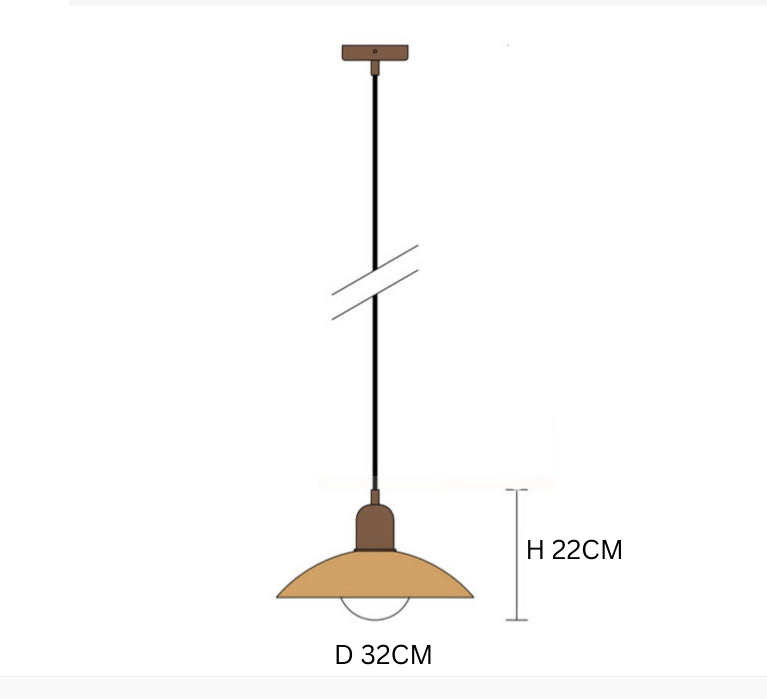 Modern Colorful Glass Pendant Light for Kitchen or Dining Room