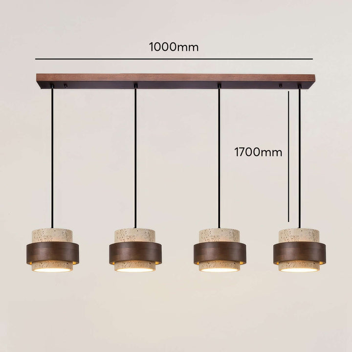 Natural Stone Pendant Lamp