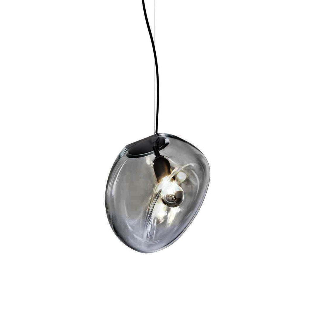 Modern Glass Pendant Lamp, Water Drop Design