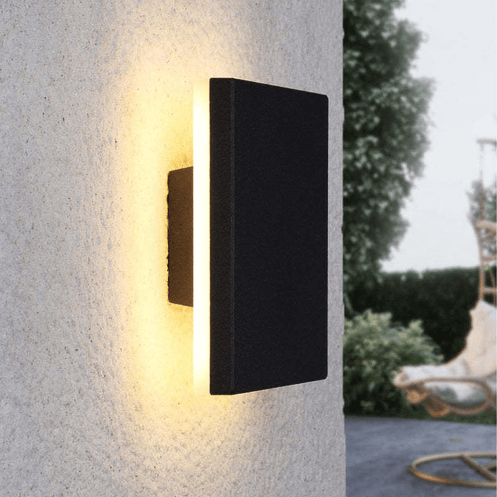 Outdoor LED Wall Lamp - Circular/Square - Modern Design