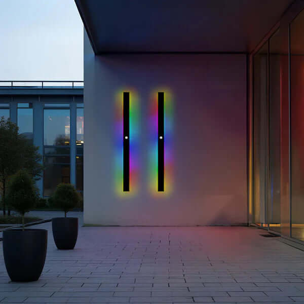 Modern LED Wall Light Fixture - Acrylic & Metal