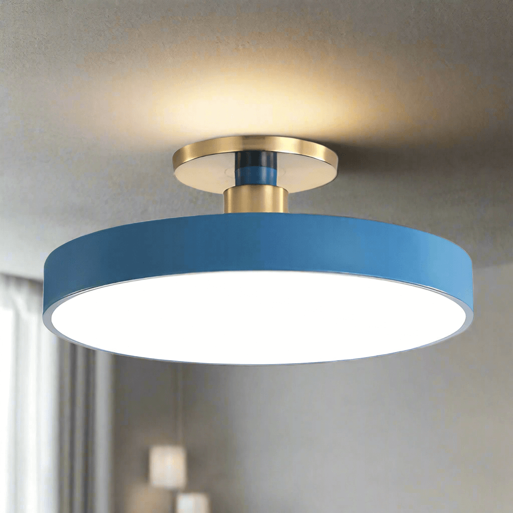 Round Acrylic LED Flush Mount Ceiling Light