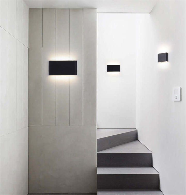 Modern LED Outdoor Wall Sconce Up Down Light Fixture