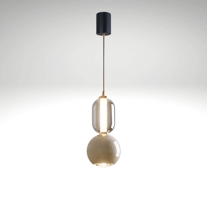 Modern Glass Pendant Light Chandelier
