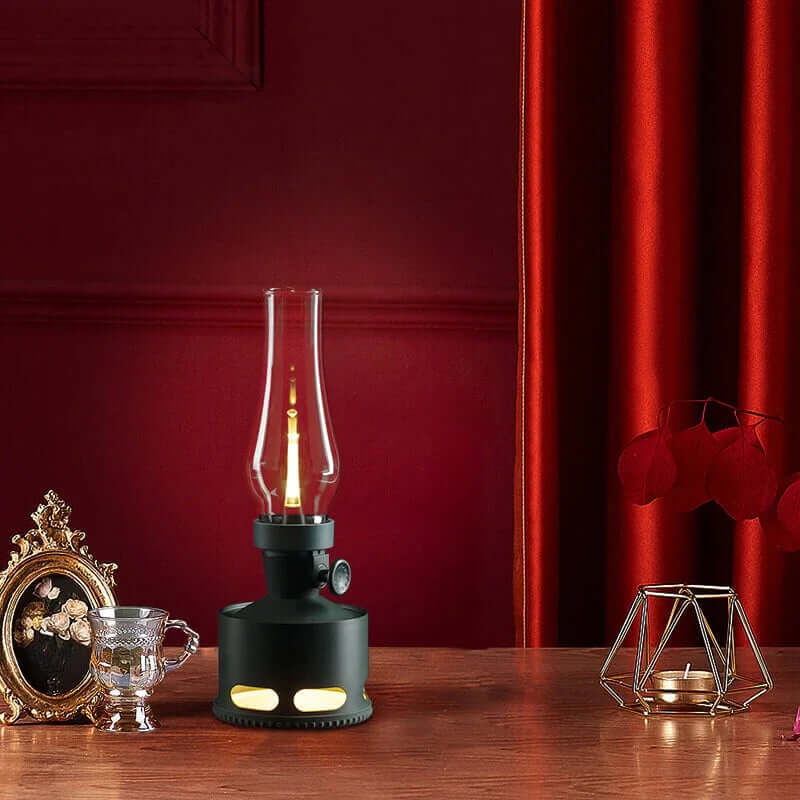 Vintage Style LED Lantern - Battery USB Charging