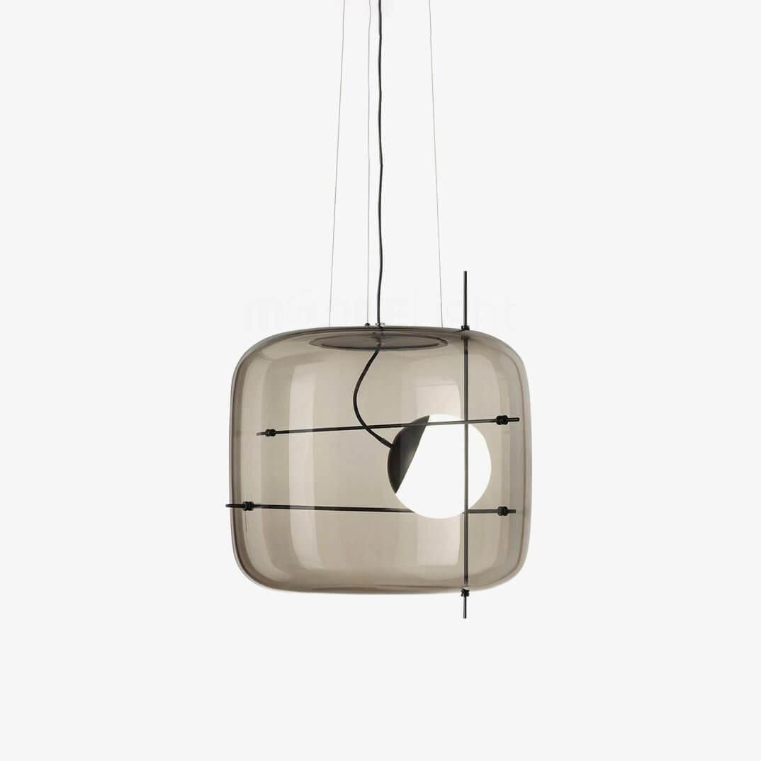 Modern Glass Pendant Light 30cm