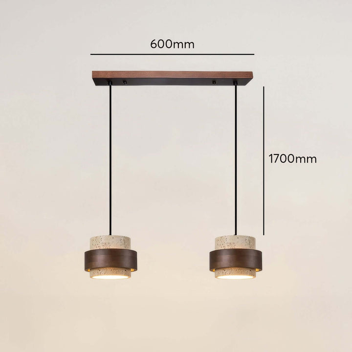 Natural Stone Pendant Lamp