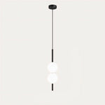 1 Head - 2 Balls - Black - 3.9" X 22" / 10cm x 57cm