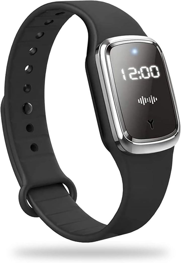 Unisex Ultrasonic Mosquito Repellent Bracelet with LED Display