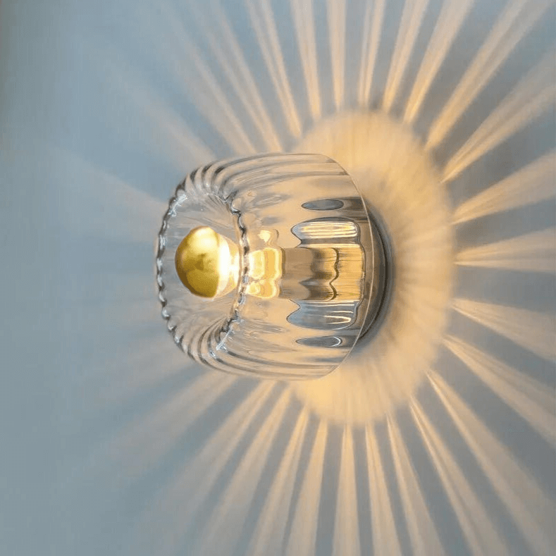 Modern Nordic Glass Wall Light Fixture