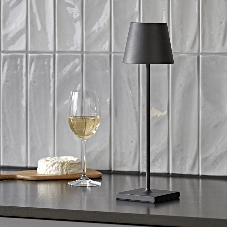 Dimmable Touch LED Table Lamp 38cm - Rechargeable