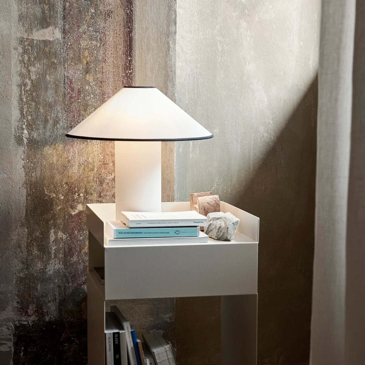 Elegant Metal & Fabric Table Lamp 32cm