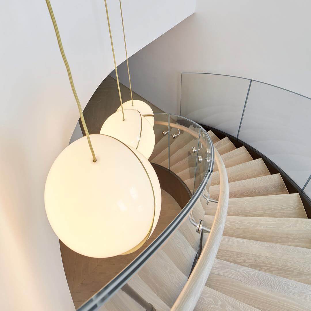Modern Crescent Pendant Lamp