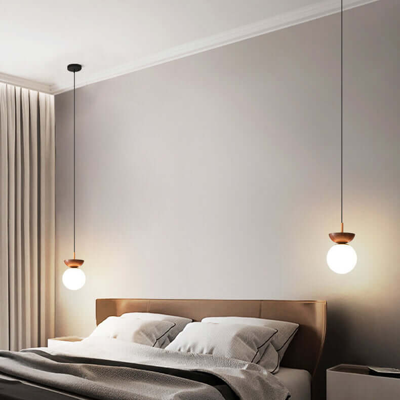 Japanese Style LED Ceiling Pendant Lamp