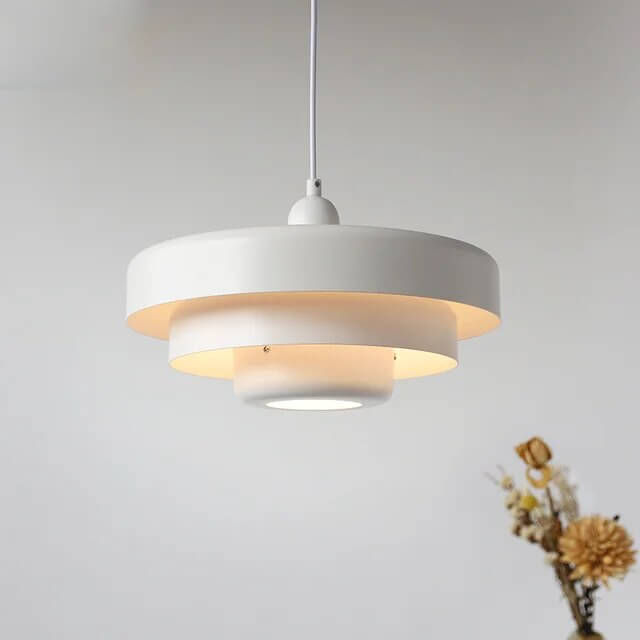 Iron Pendant Light 35cm Industrial Hanging Lamp