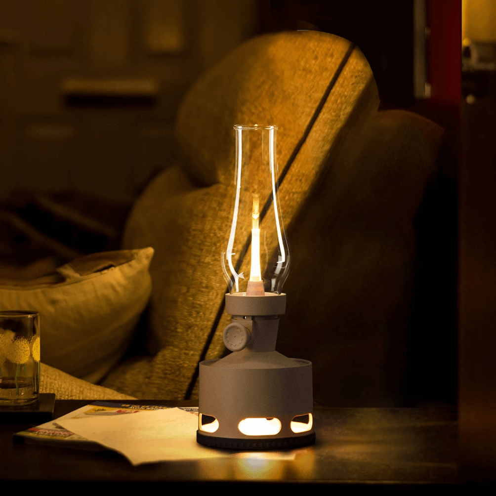 Vintage Style LED Lantern - Battery USB Charging