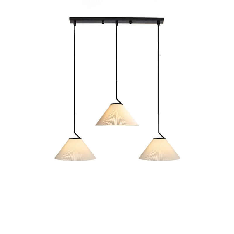 Pleated Cream Pendant Lamp