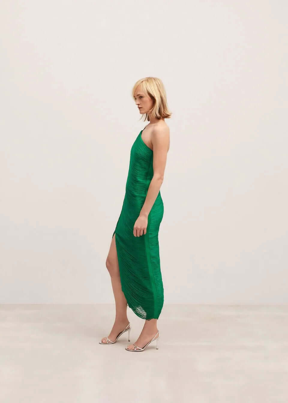 Women's Asymmetrical Fringe Summer Dress