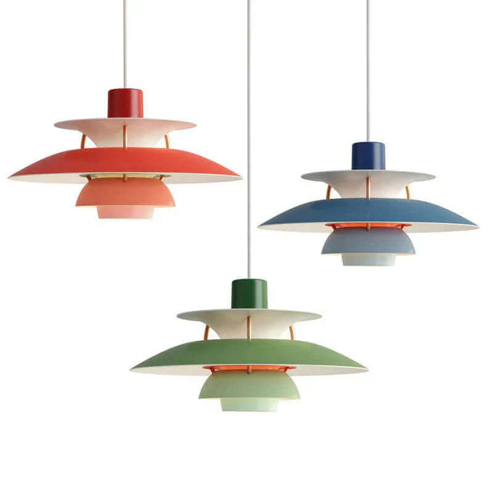 Modern LED Hanging Lamp with Shade