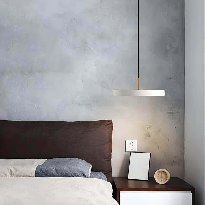 Modern LED Pendant Light Fixture, Adjustable Hanging Ceiling Lamp
