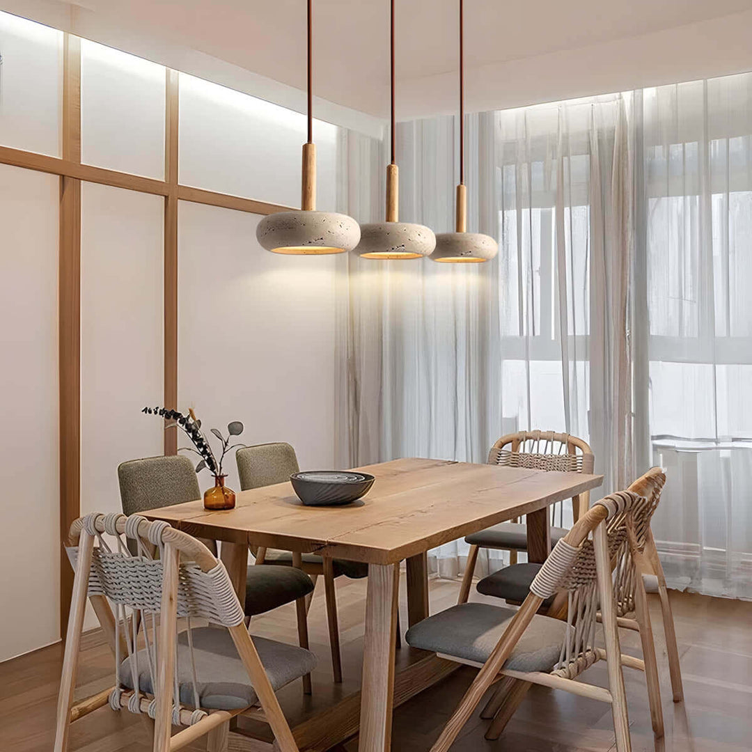 Natural Stone Pendant Light 15cm