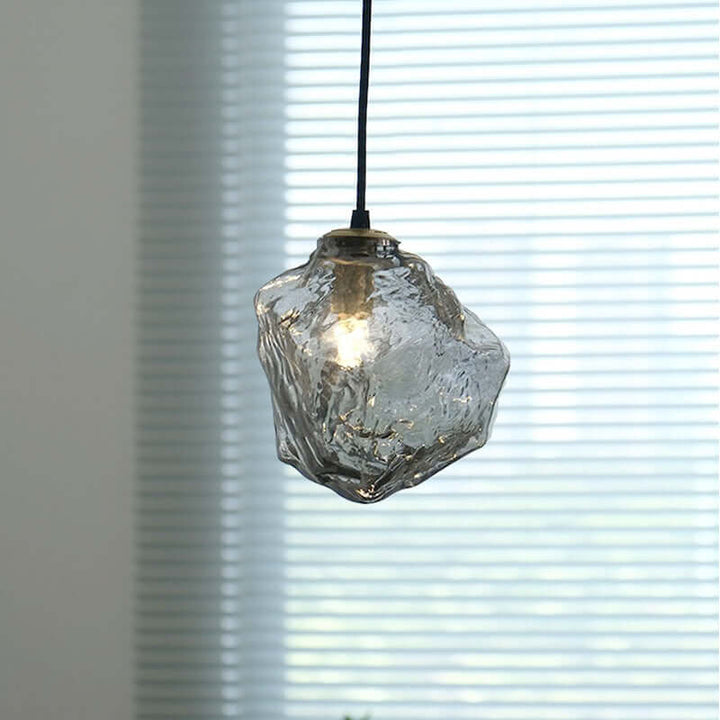 Modern Glass Pendant Light Fixture 15cm