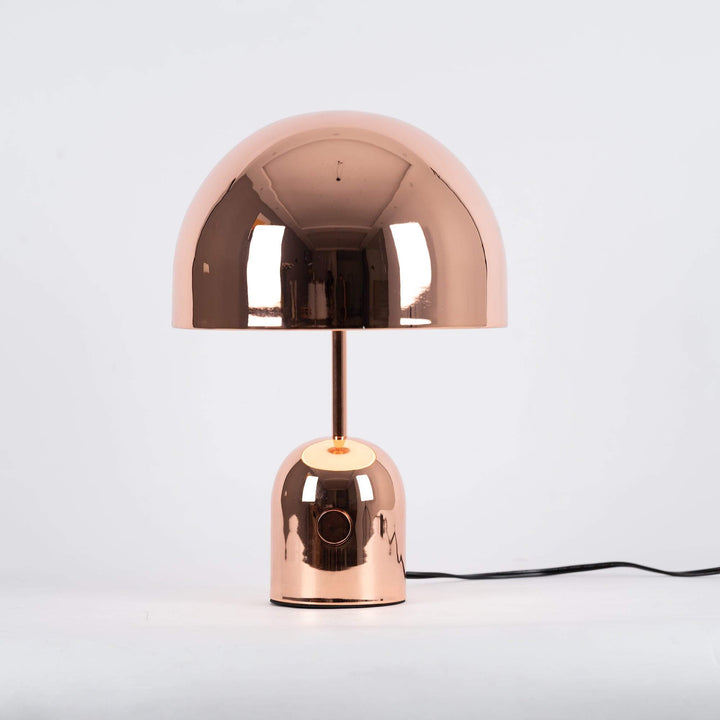 Modern Acrylic & Metal Bell Table Lamp