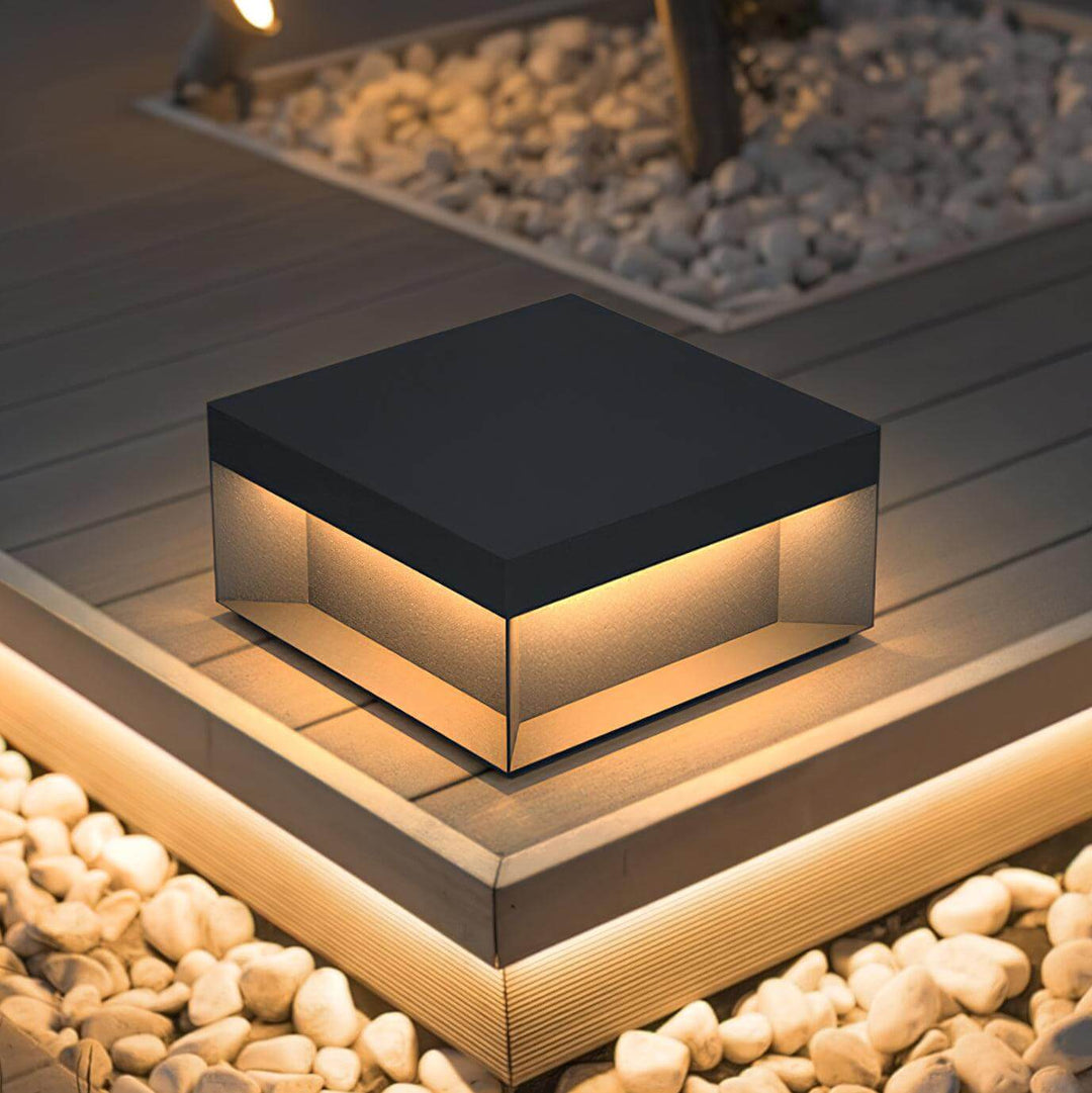 Solar Outdoor Post Light - Weatherproof IP65