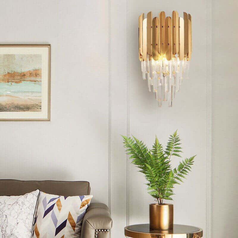 Elegant Mini Chandelier Wall Light
