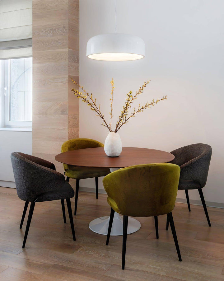 Modern Pendant Light 45/60cm - Aluminium & Polycarbonate