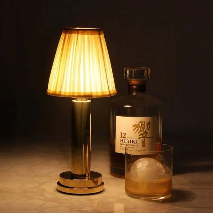 Cordless LED Metal Table Lamp