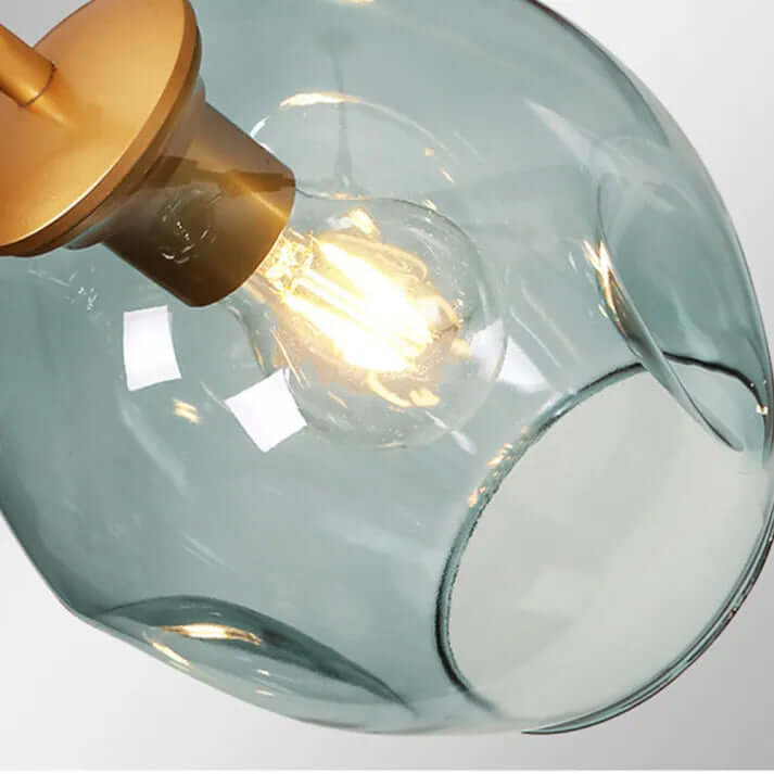 Modern Bubble Glass Sputnik Chandelier