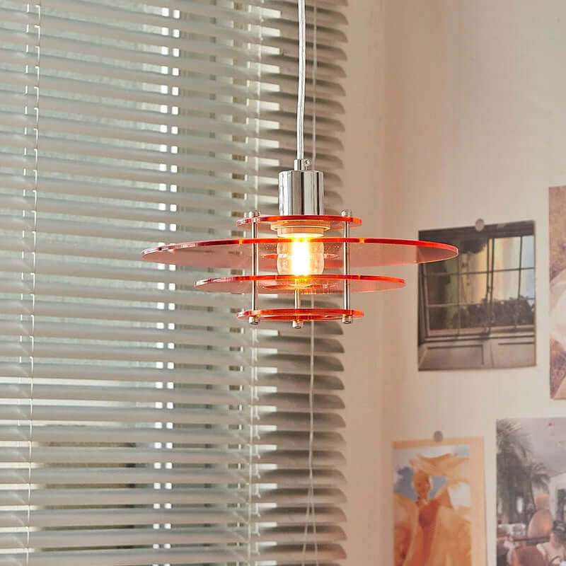 Modern Acrylic UFO Pendant Light