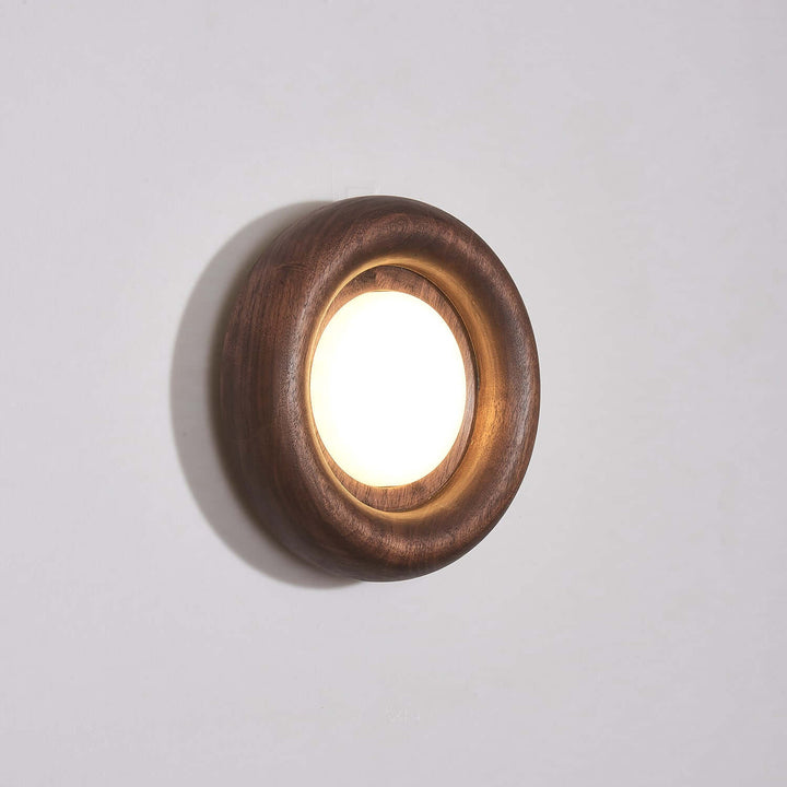 Modern Wood & Acrylic Wall Light