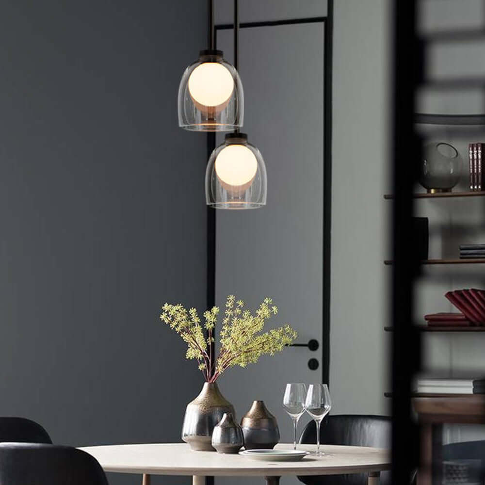 Modern Glass Ball Pendant Light
