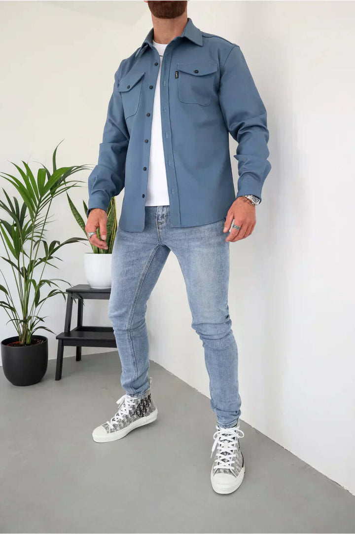 Men's Premium Overshirt - Versatile & Stylish